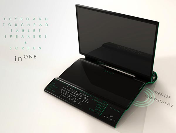 InOne TRON Styled All-In-One PC - Gadgetsin