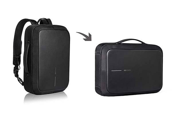 Bobby Bizz Anti-Theft Backpack Doubles as a Briefcase | Gadgetsin