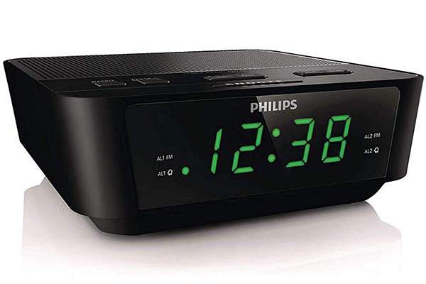 Philips Digital Alarm Clock with FM Radio and Sleep Timer | Gadgetsin