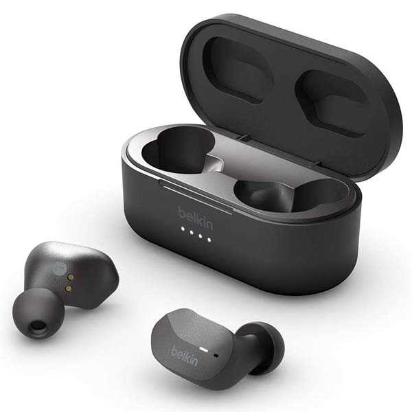 Belkin SoundForm True Wireless Bluetooth Earbuds With IPX5 Water Belkin SoundForm True Wireless Bluetooth Earbuds With IPX5 Water